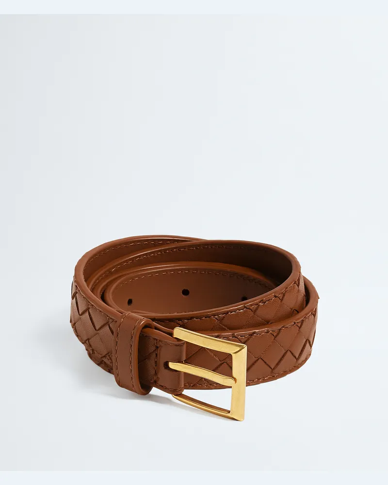 Bottega Veneta Solo Gürtel-Braun - Damen Braun