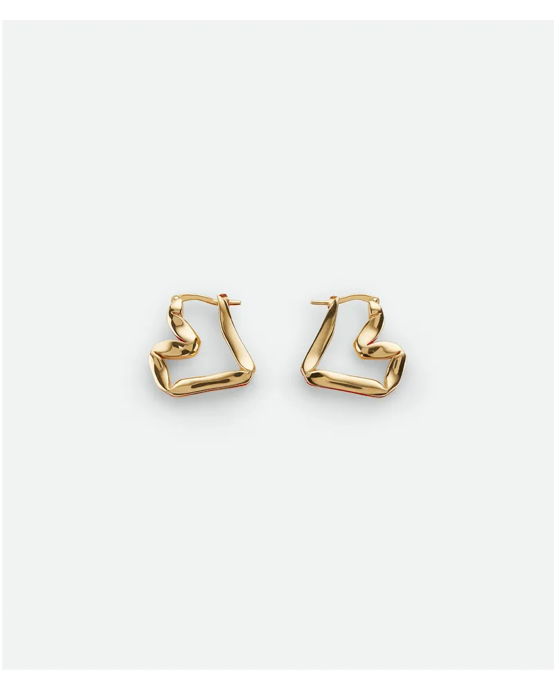 Bottega Veneta H Beam Ohrringe Chili