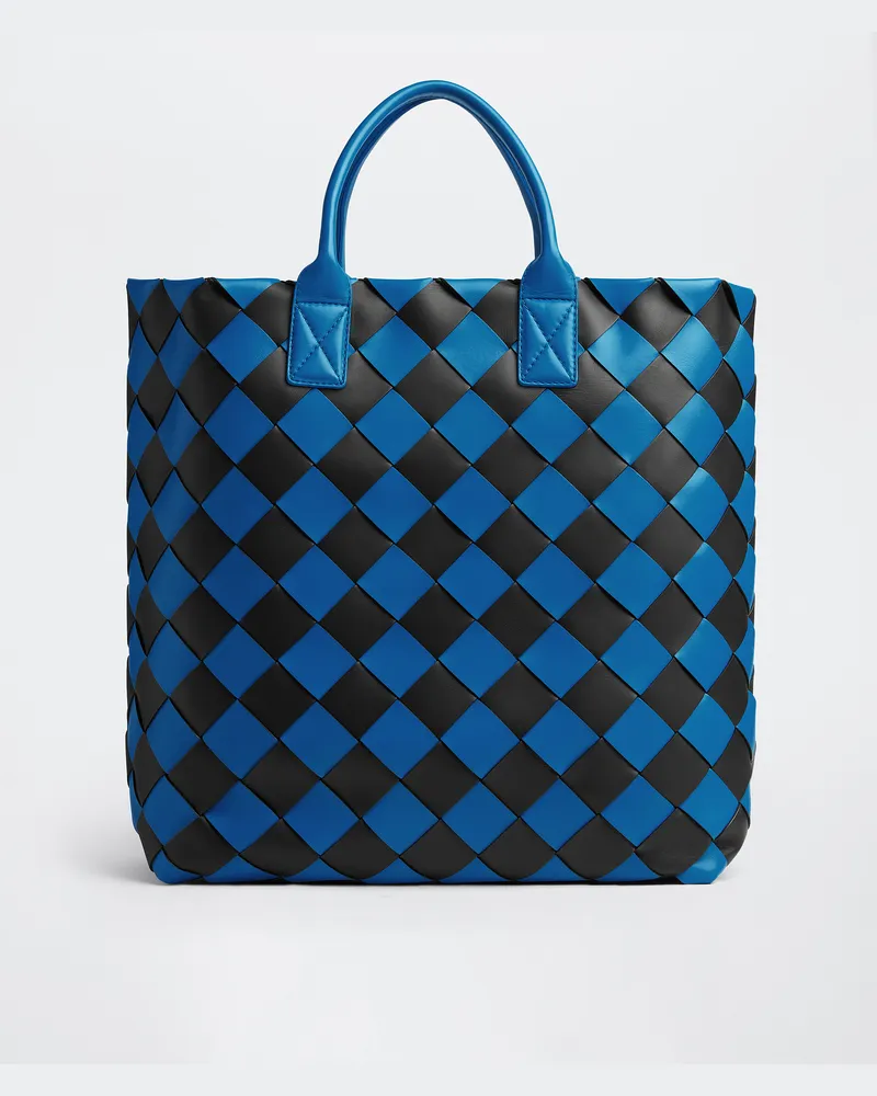 Bottega Veneta Maxi Tote Intreccio - Blau - Damen - 100% Lammleder Blau