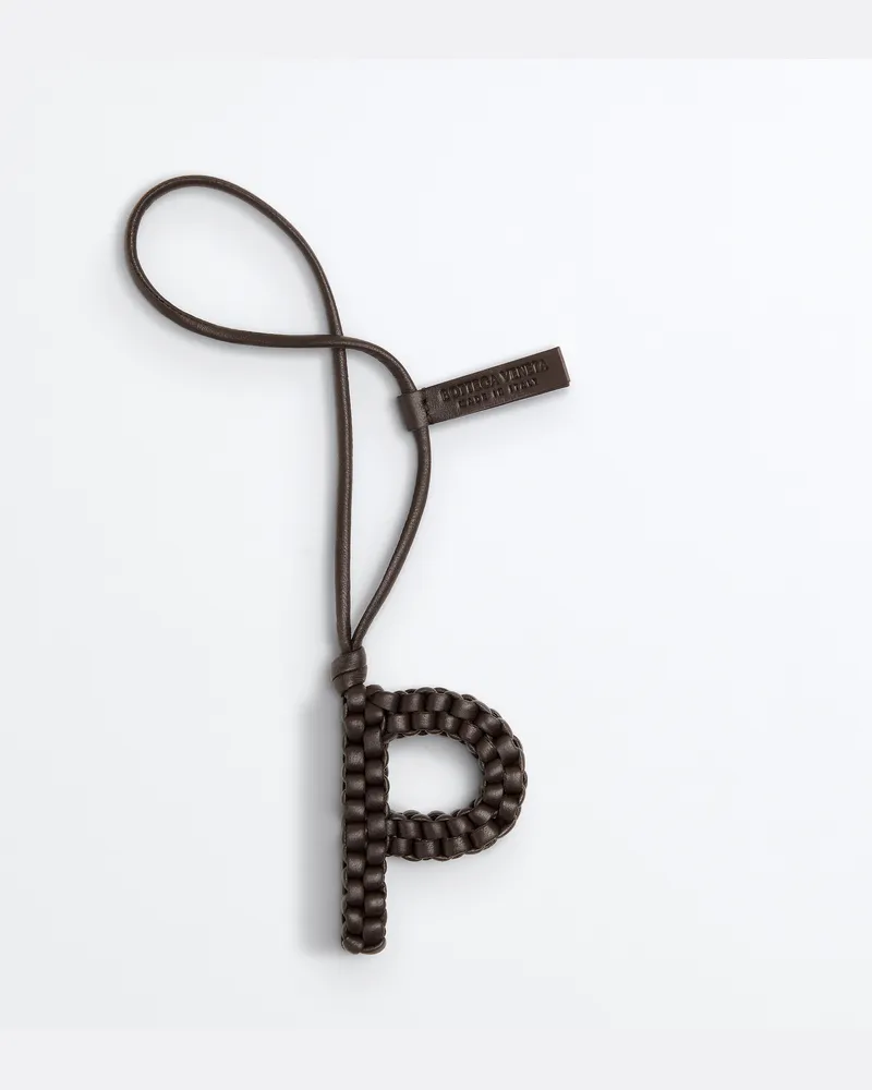 Bottega Veneta Buchstabe P-Charm-Braun - Herren Braun
