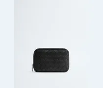Kleiner Intrecciato Organizer-Schwarz - Herren