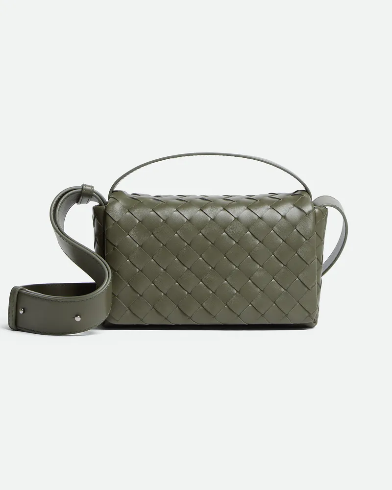 Bottega Veneta Intrecciato Mini-tasche Mit Überschlag - Grün - Herren Grün