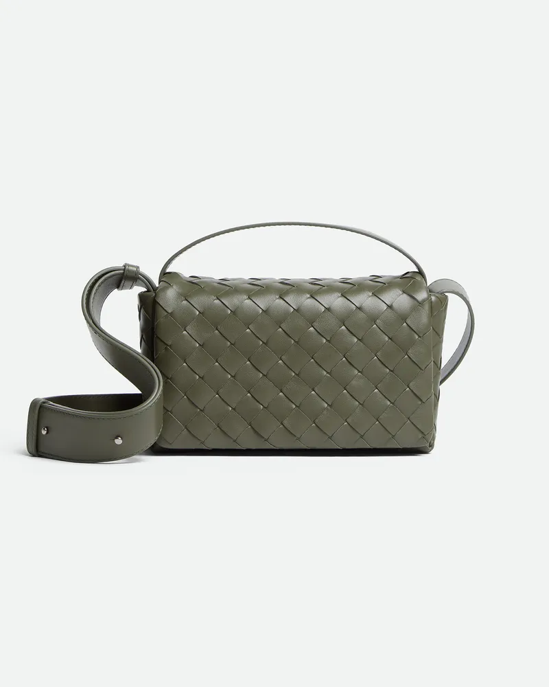 Bottega Veneta Intrecciato Mini-tasche Mit Überschlag - Grün - Herren - 100 % Kalbsleder Grün