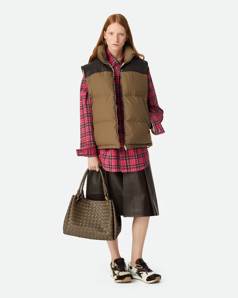 Bottega Veneta teppwete Au Mattiertem Popeline Liana