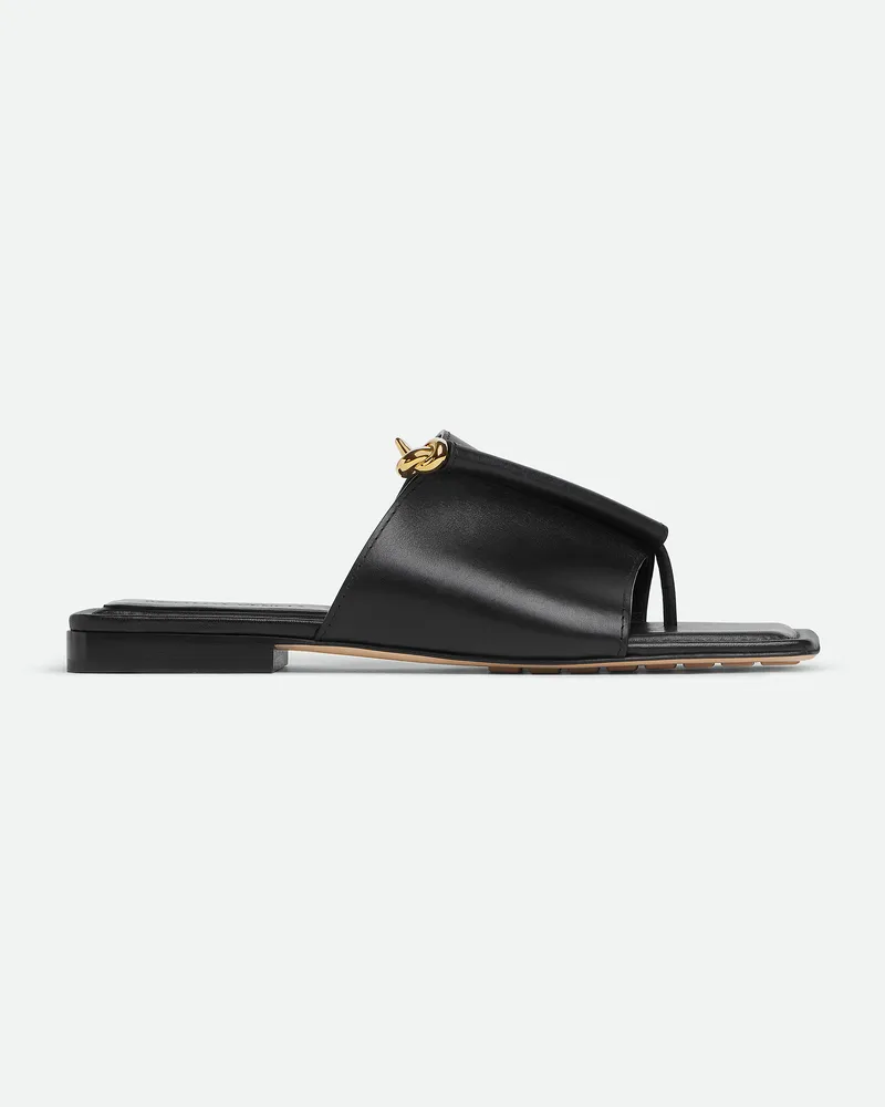 Bottega Veneta Flache Solstice Flip-flops Black