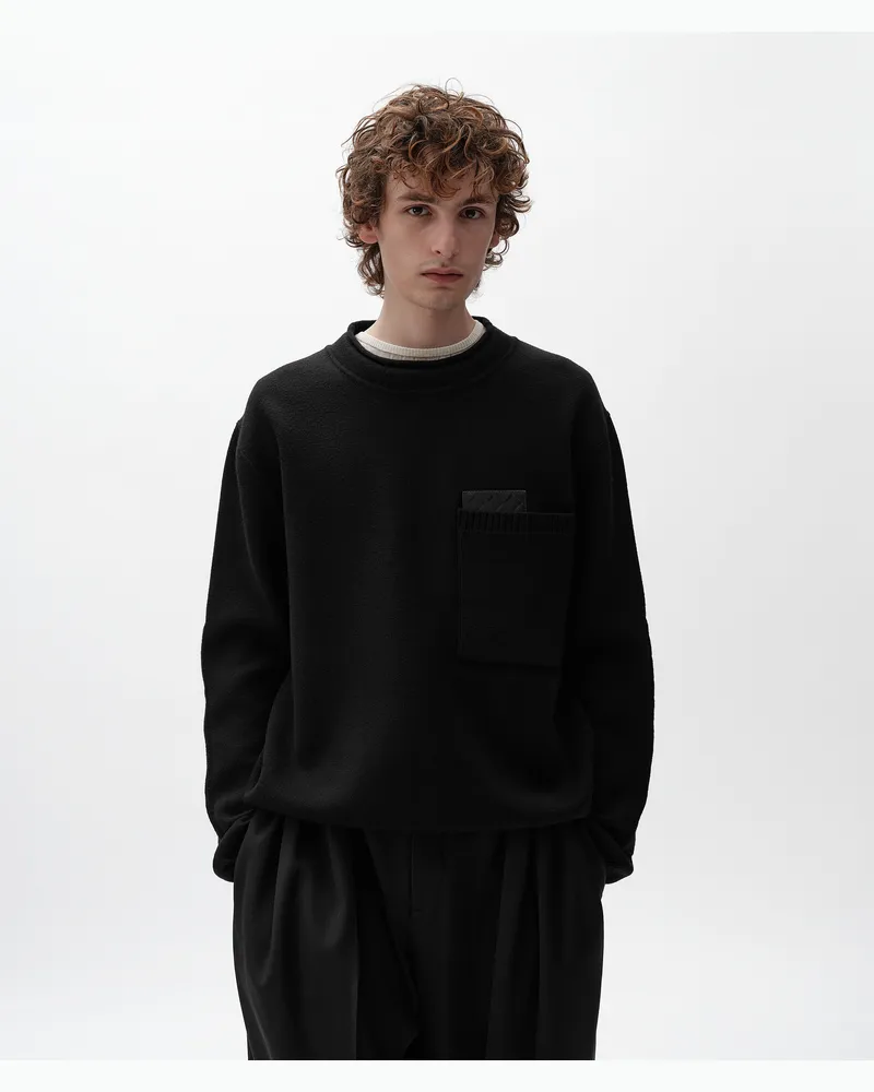 Bottega Veneta Pullover aus Wolle und Kaschmir-Schwarz - Herren Schwarz