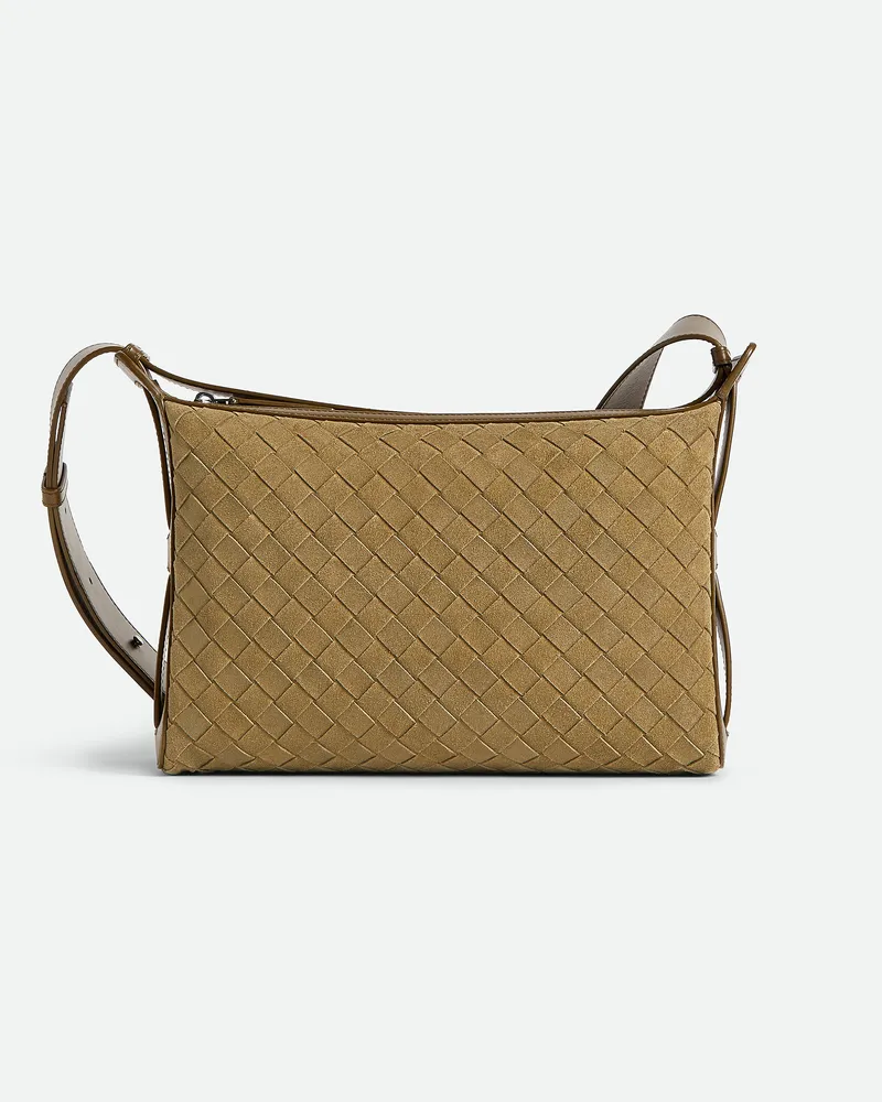 Bottega Veneta Intrecciato Tribeca Handtasche - Braun - Herren - 100% Kalbsleder Braun