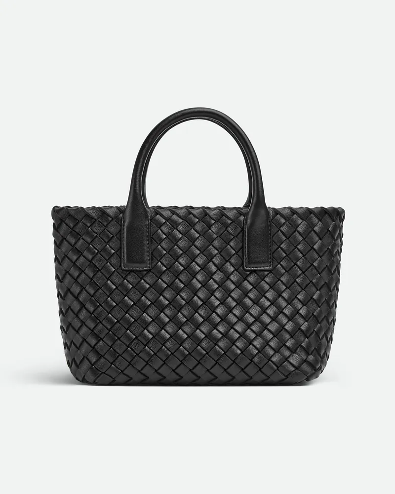 Bottega Veneta Mini Cabat - Schwarz - Unisex Schwarz