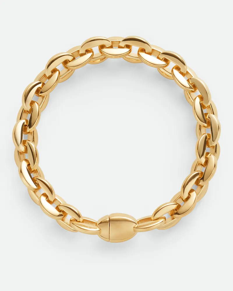 Bottega Veneta hape Chain Armband Yellow