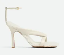 Riva Riemchensandalen - Weiss - Damen 100% Kalbsleder