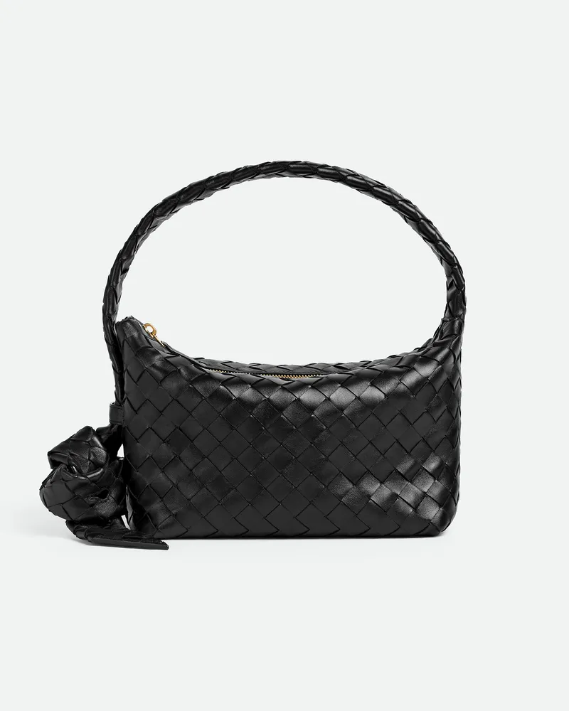 Bottega Veneta Easy Hobo - Schwarz - Herren - 100 % Lammleder Schwarz