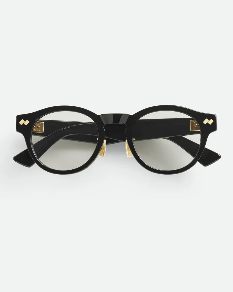 Bottega Veneta Rnde Dizzy Brille Black