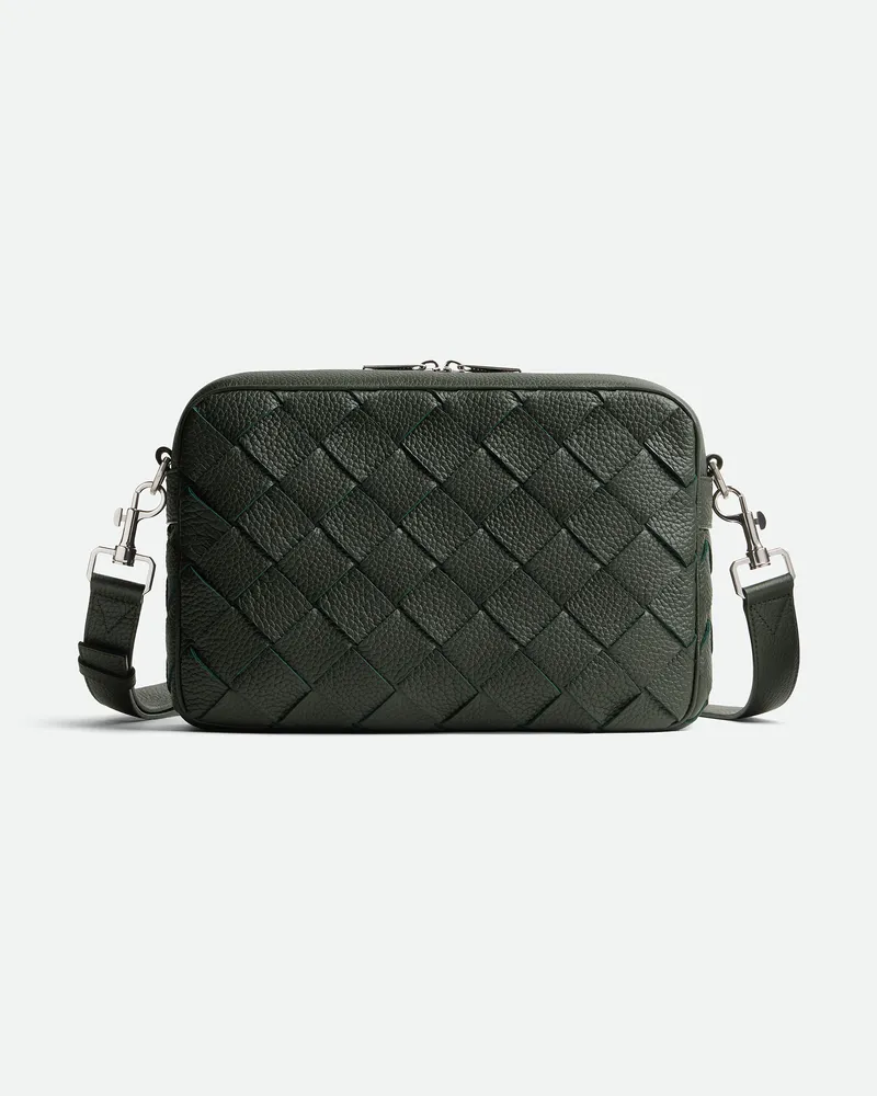 Bottega Veneta Intrecciato Camera Bag Dark