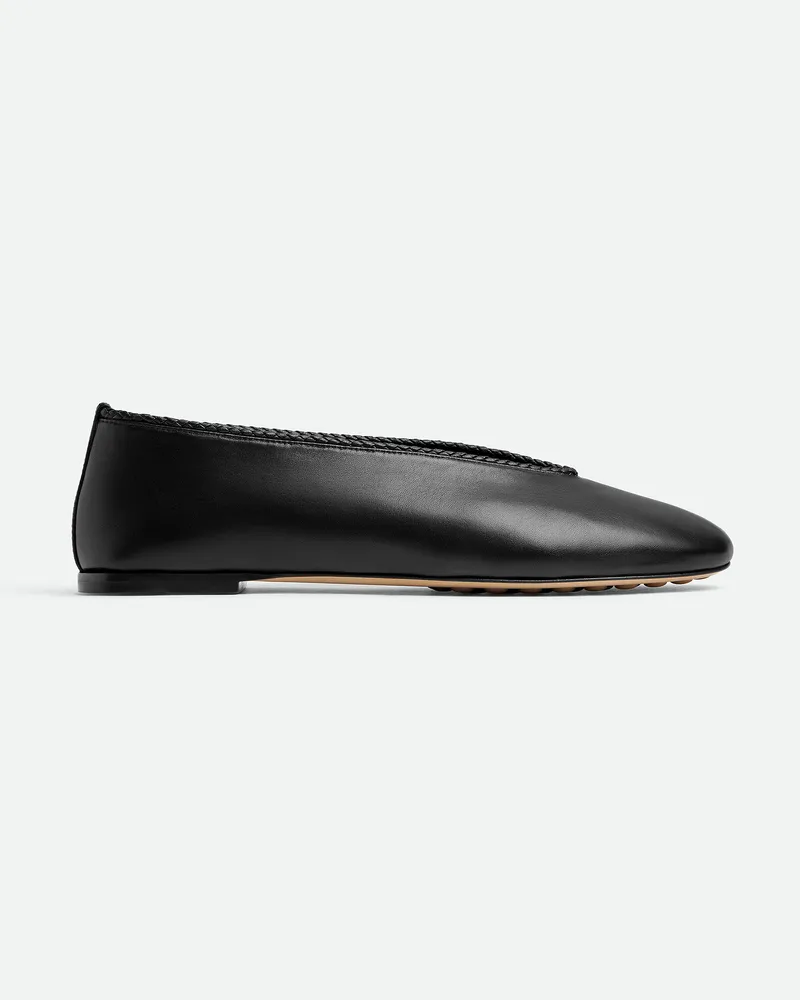 Bottega Veneta Rosa Ballerinas Black