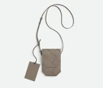 Diago Handyhülle - Beige - Herren - 100 % Kalbsleder