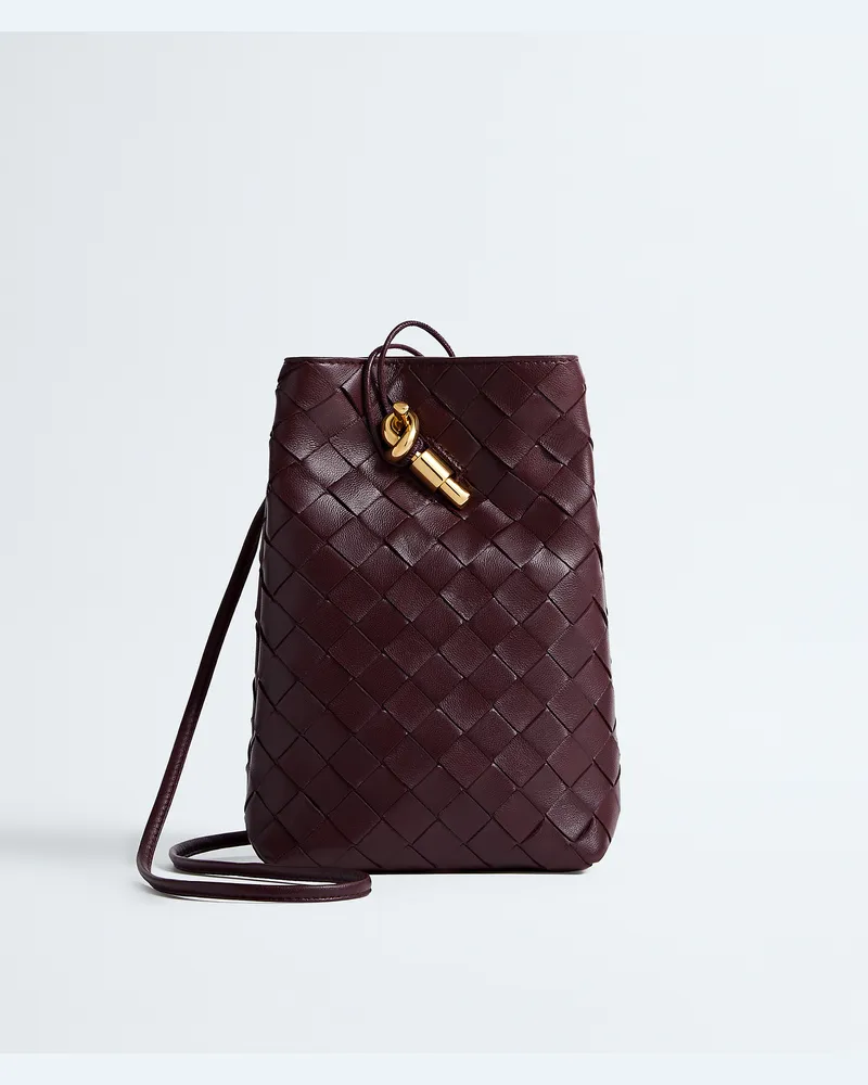 Bottega Veneta Andiamo Handytasche - Bordeaux - Damen Bordeaux