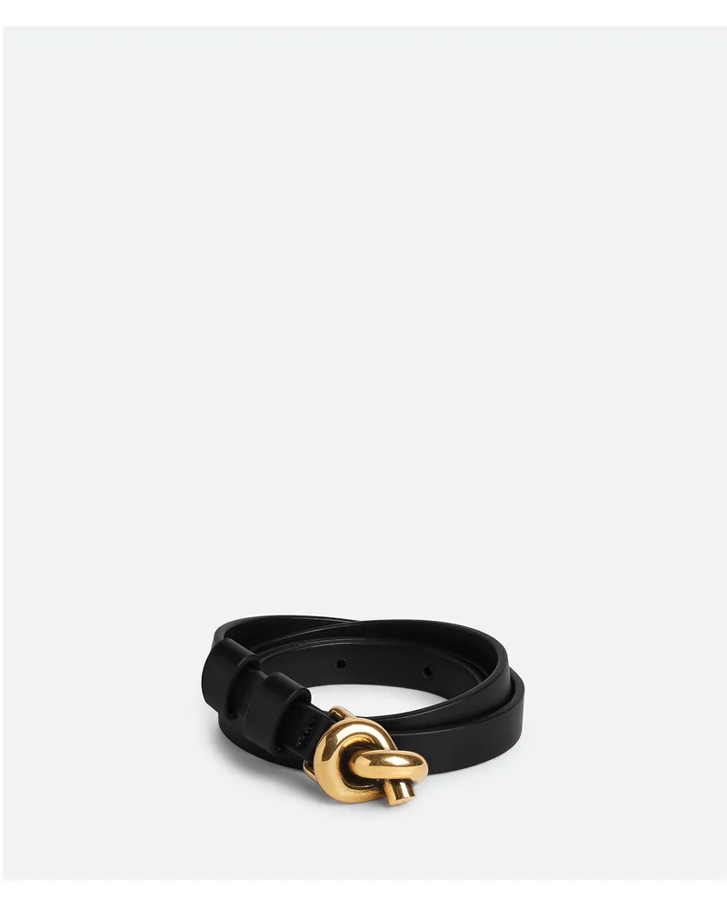 Bottega Veneta Knot Gürtel Black