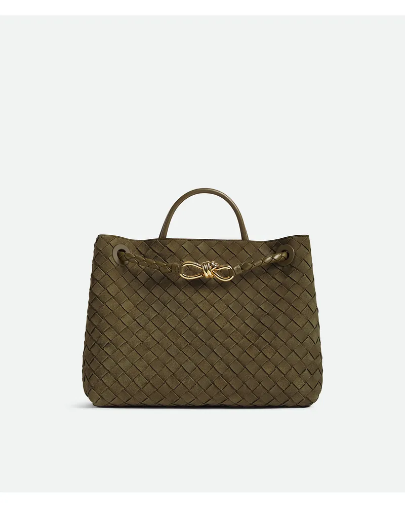 Bottega Veneta Andiamo - Grün - Damen - 100 % Kalbsleder Grün
