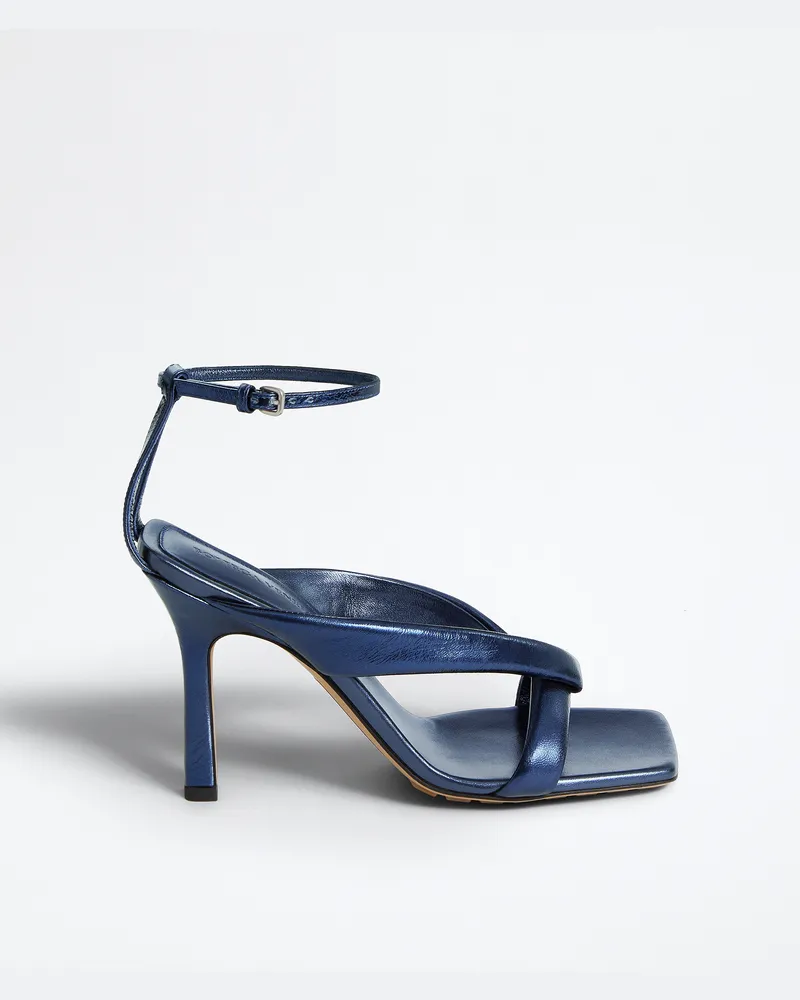 Bottega Veneta Riva Riemchensandalen-Blau - Damen Blau