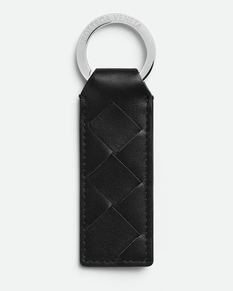Bottega Veneta Schlüsselanhänger Mit Lasche - Schwarz - Herren Schwarz