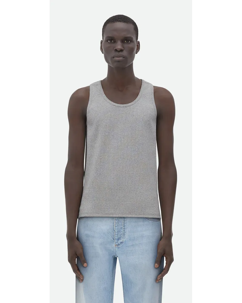 Bottega Veneta Tanktop Au Gerippter Tretchbaumwolle Light