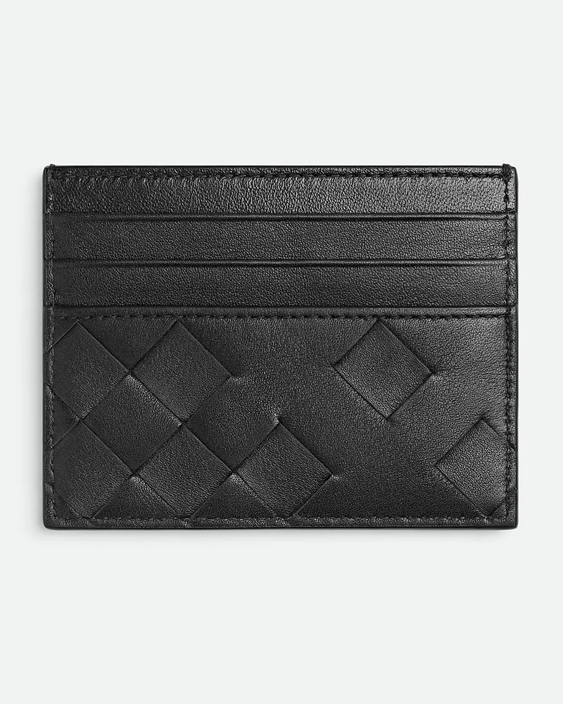Bottega Veneta Intrecciato Kartenetui-Schwarz - Herren Schwarz