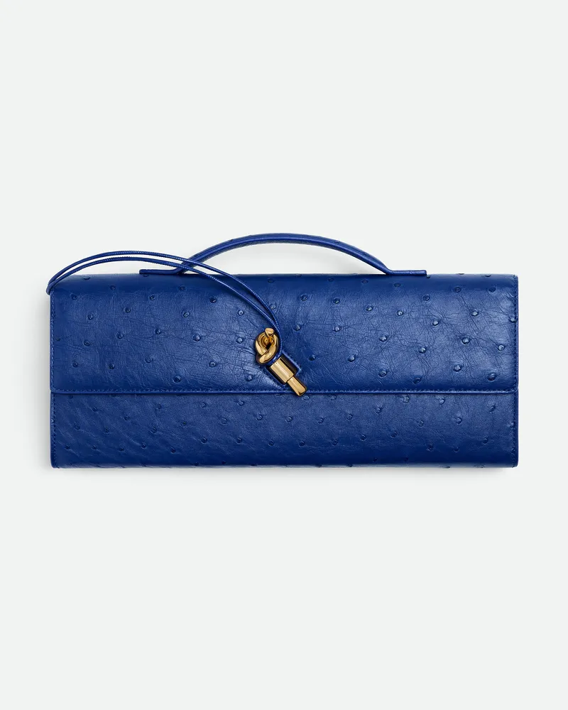 Bottega Veneta Andiamo Clutch Blue