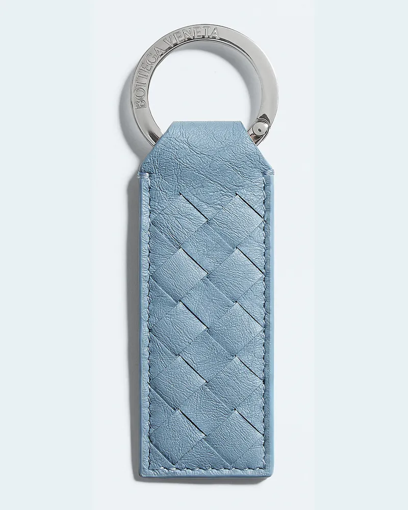 Bottega Veneta Schlüsselanhänger aus gewebtem Myzel-Blau - Herren Blau