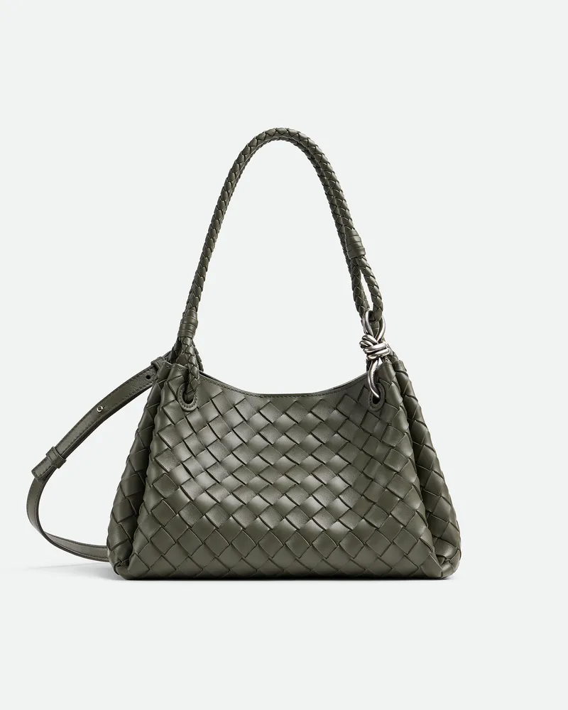 Bottega Veneta Parachute - Grün - Damen - 100 % Lammleder Grün
