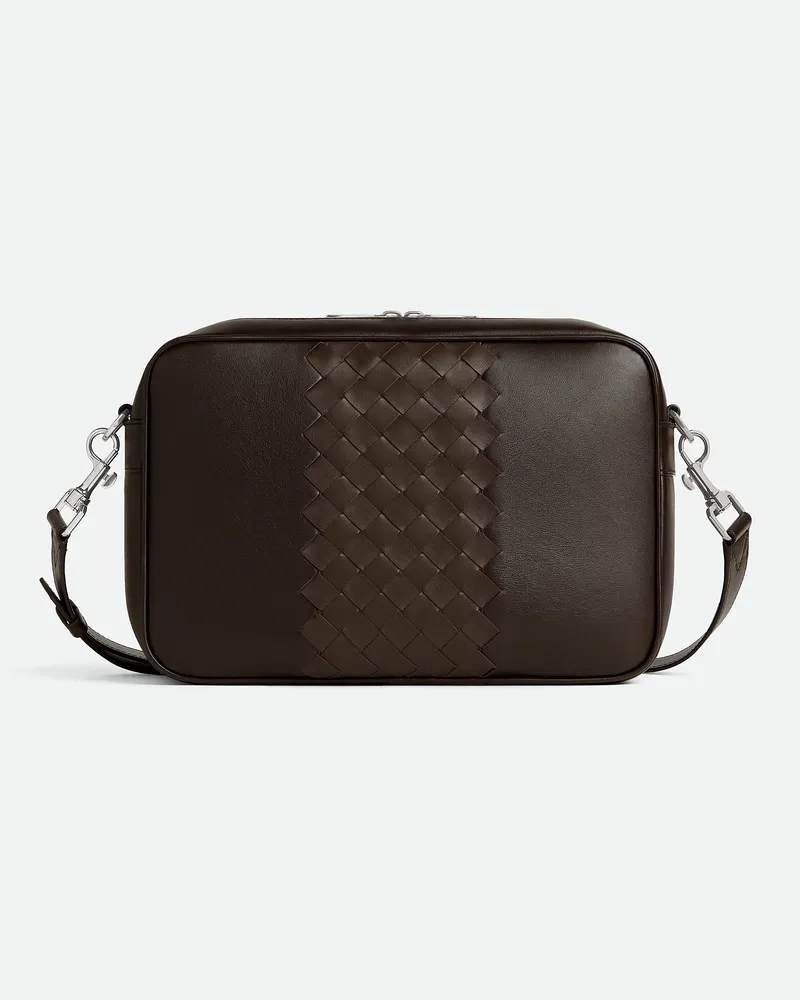 Bottega Veneta Intrecciato Camera Bag - Braun - Herren - 100% Kalbsleder Braun