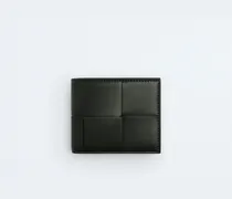 Cassette Bi-Fold Portemonnaie Mit Münzfach-Grün - Herren