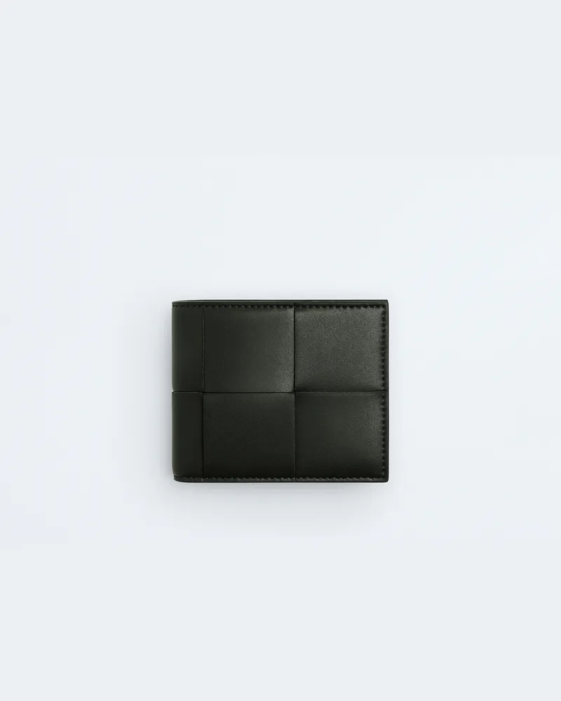 Bottega Veneta Cassette Bi-Fold Portemonnaie Mit Münzfach-Grün - Herren Grün