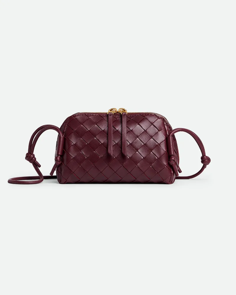 Bottega Veneta Concert Pouch - Bordeaux - Damen - 100 % Lammleder Bordeaux