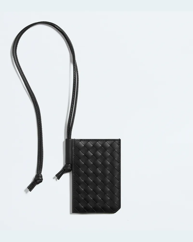 Bottega Veneta Intrecciato Piccolo Ausweisetui-Schwarz - Herren Schwarz
