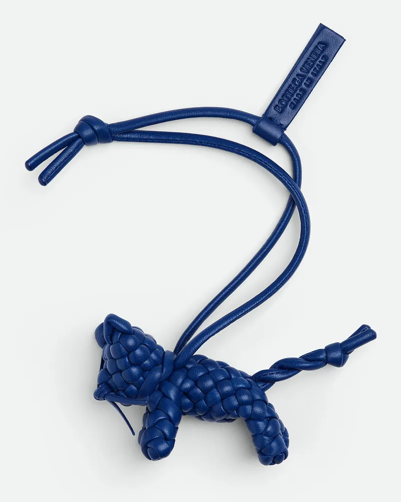 Bottega Veneta Katzen-charm Royal