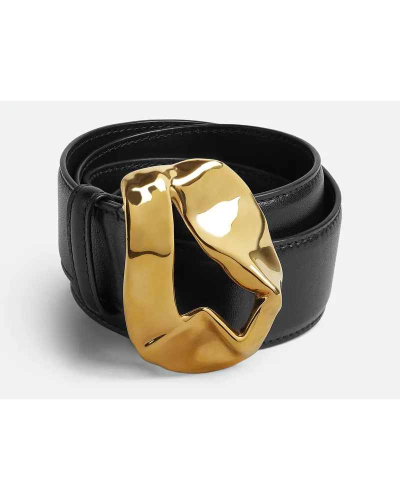 Bottega Veneta Abstract Gürtel Black