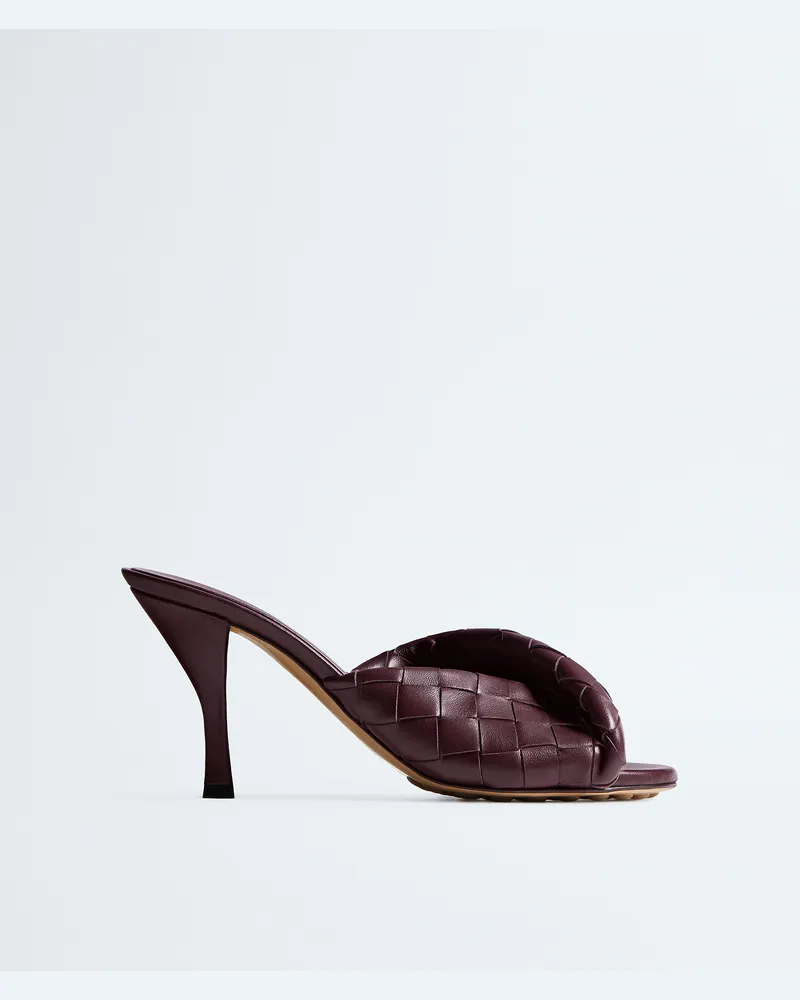 Bottega Veneta Blink Mules - Bordeaux - Damen 100 % Lammleder Bordeaux