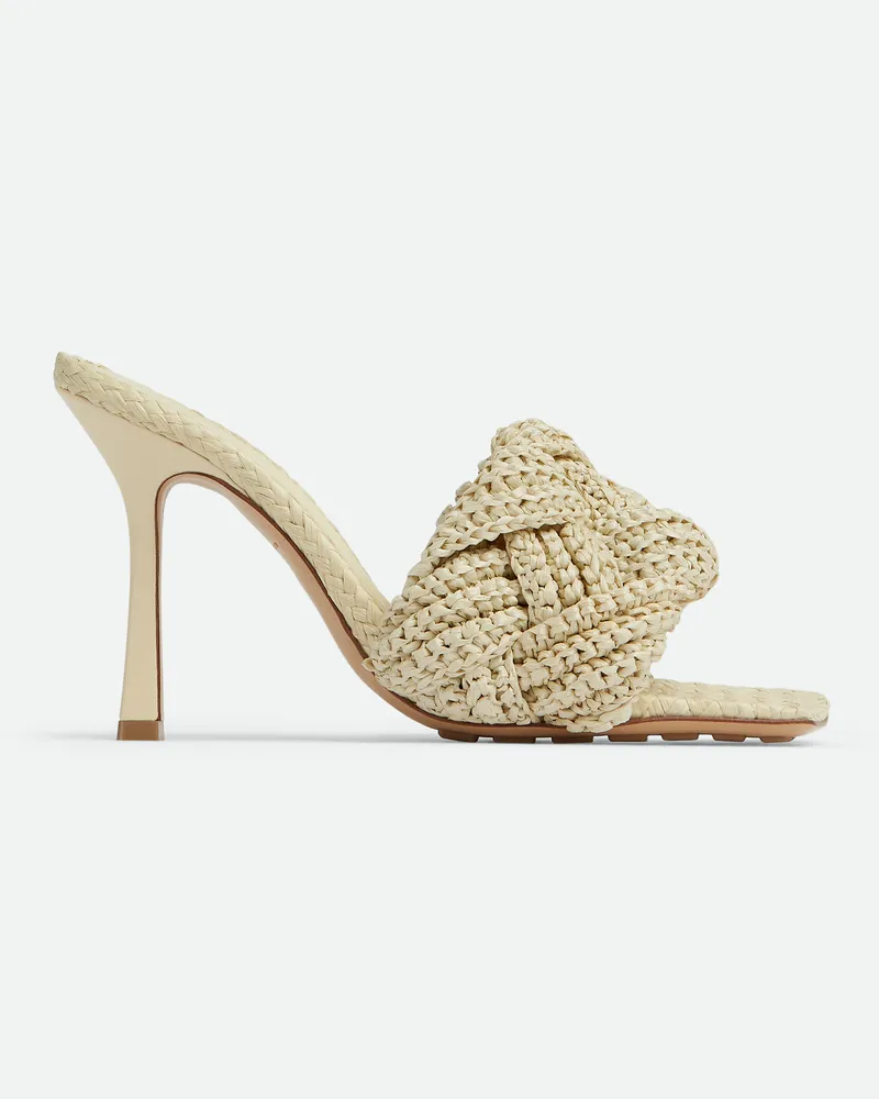 Bottega Veneta Lido Mules - Weiß - Damen Weiß