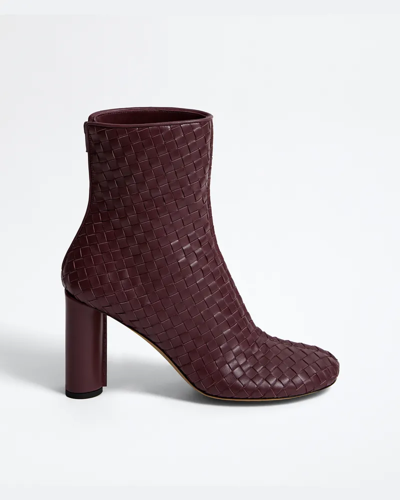 Bottega Veneta Cherry Stiefeletten-Bordeaux - Damen Bordeaux
