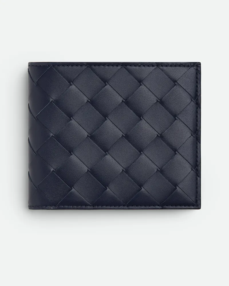 Bottega Veneta Intrecciato Bifold Portemonnaie Abyss