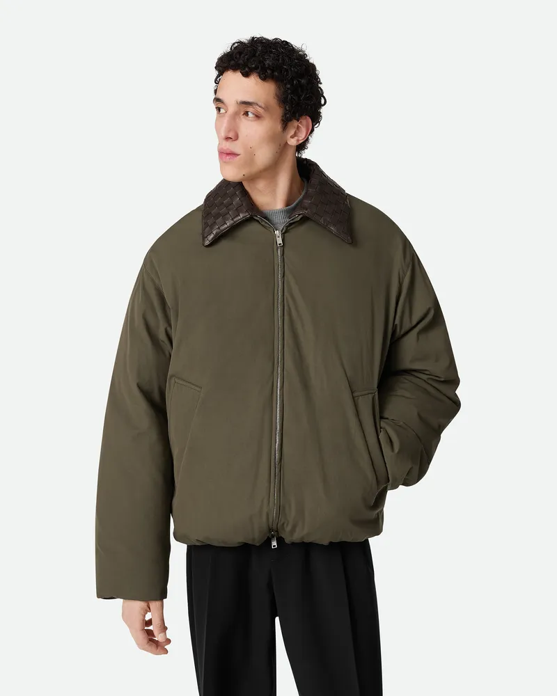 Bottega Veneta Jacke Aus Technischem Nylon Camo