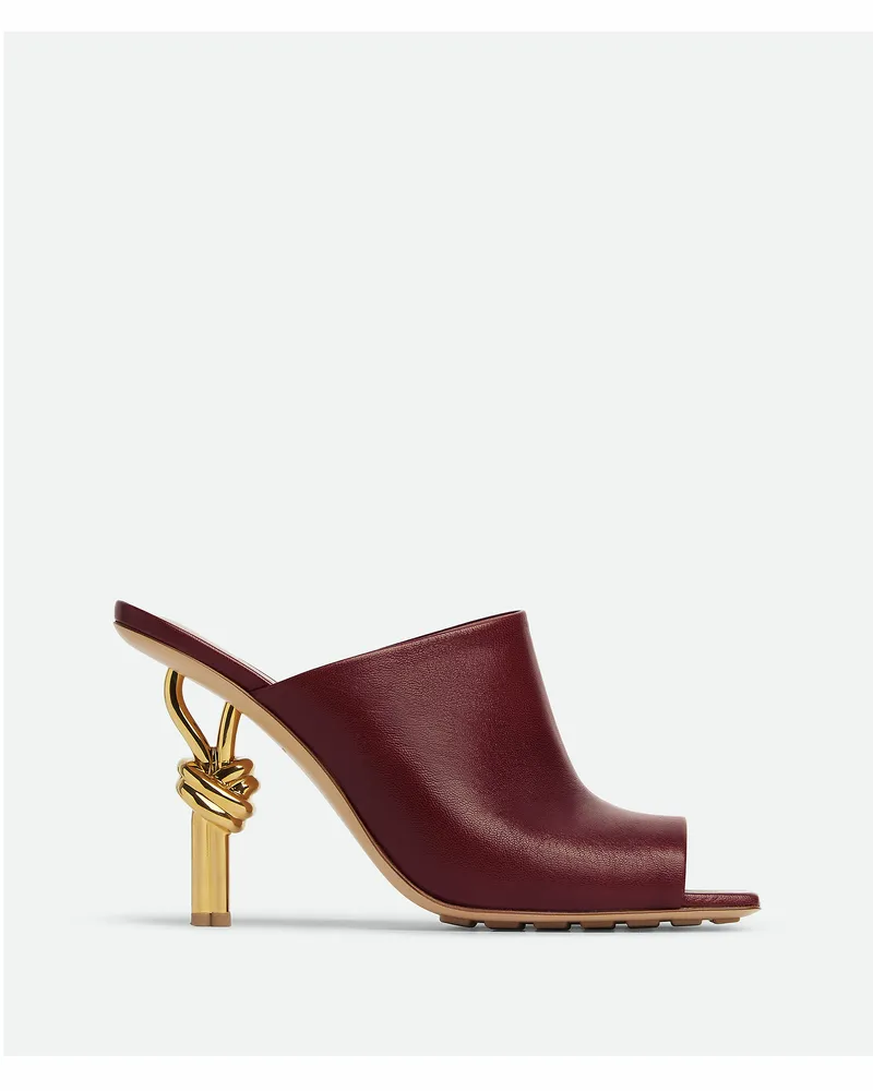 Bottega Veneta Knot Mules - Bordeaux - Damen Bordeaux