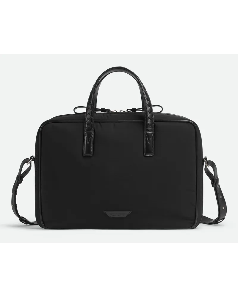 Bottega Veneta Crossroad Aktentasche Black