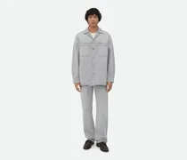 Jeanshemd In Hellgrauer Waschung