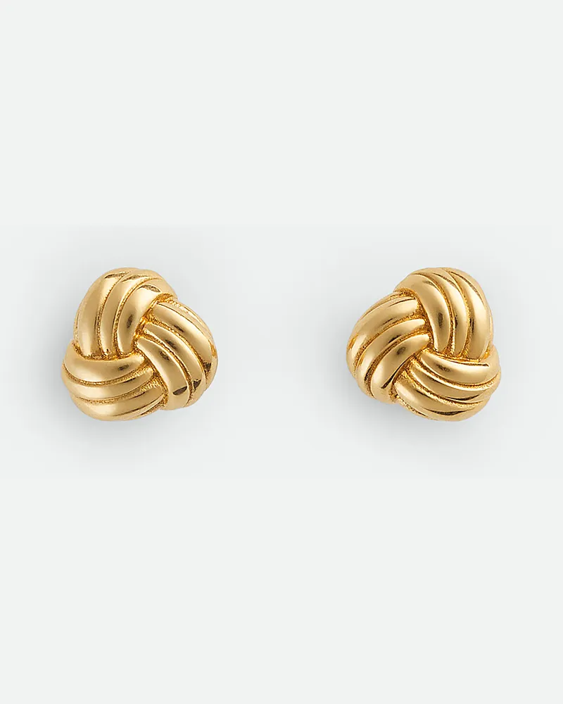 Bottega Veneta Intreccio Ohrringe - Gold - Damen Gold