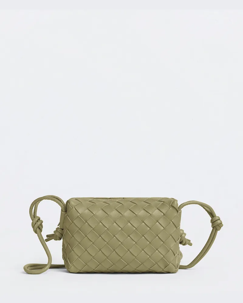 Bottega Veneta Mini Loop Kameratasche - Grün - Damen - 100 % Lammleder Grün
