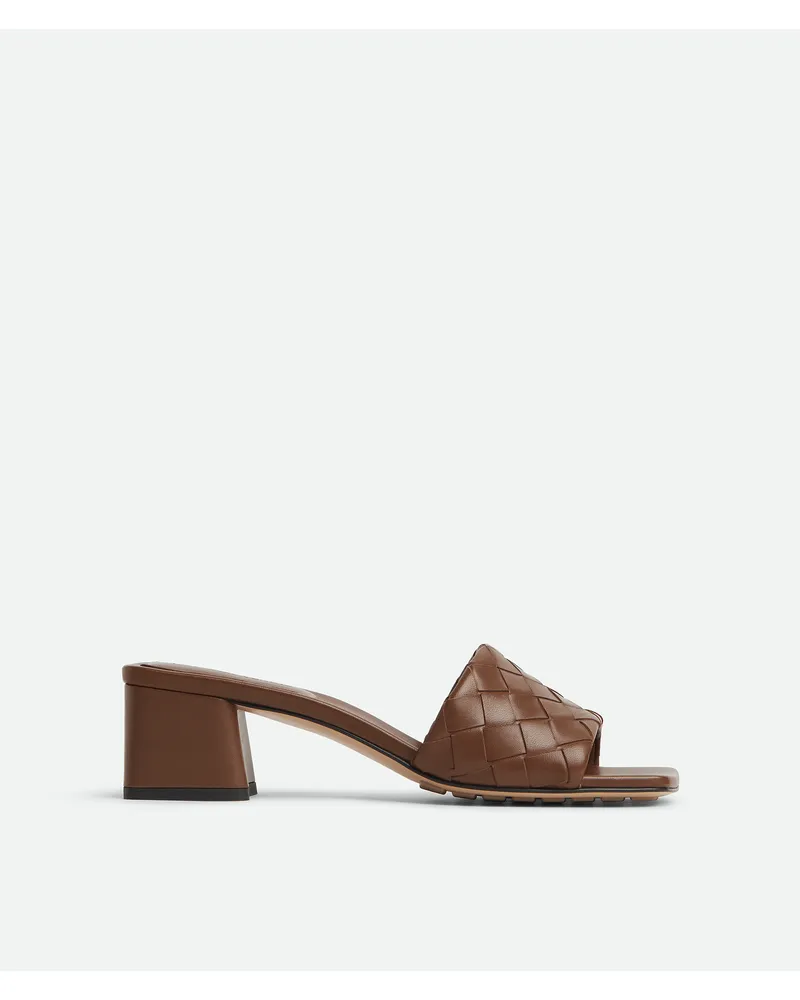 Bottega Veneta Parco Mules - Braun - Damen 100 % Lammleder Braun