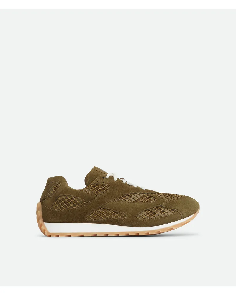 Bottega Veneta Orbit Sneaker - Grün - Herren 100 % Kalbs-Wildleder Grün