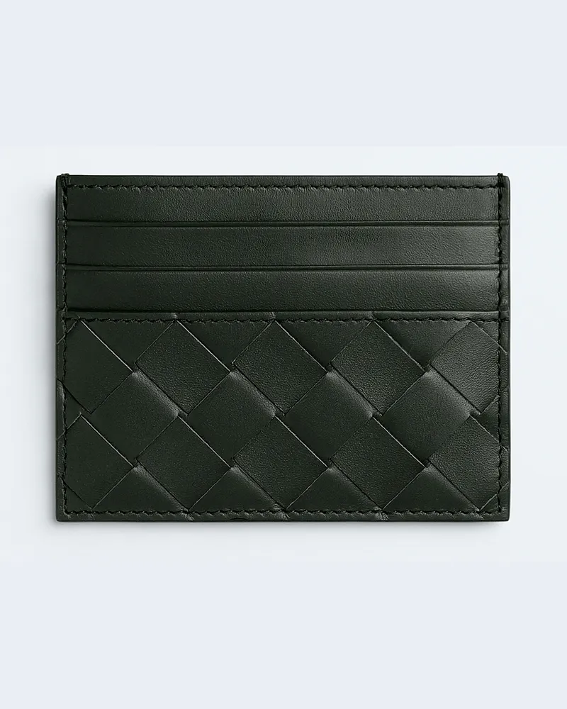 Bottega Veneta Intrecciato Kartenetui-Grün - Herren Grün