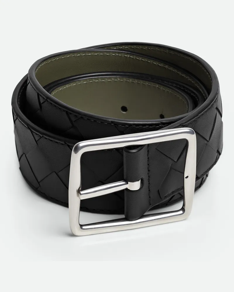 Bottega Veneta Wendegürtel Black